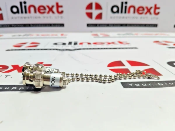 Lot of 2x BNC resistor terminator plugs 75 Ohm