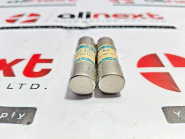 Lot of 2x Utsunomiya Electric Cello-Lite UC1 fuse 3A 68T103 500VAC 250VDC
