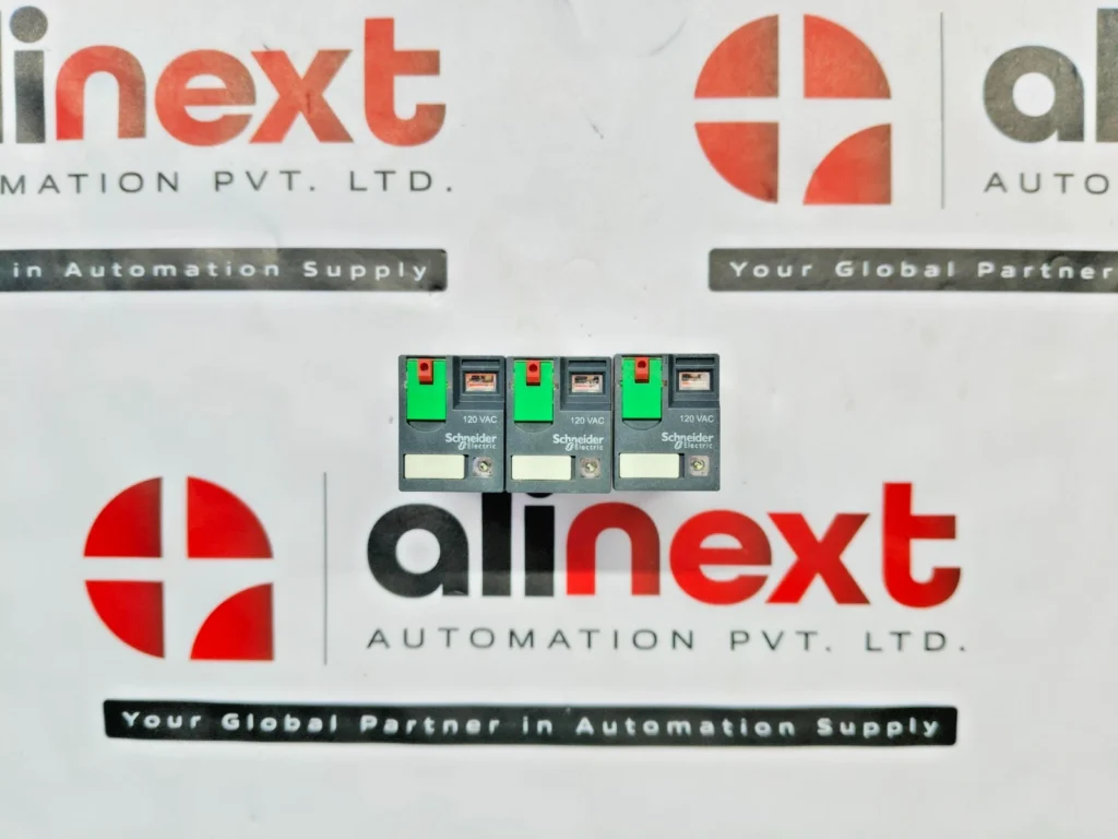 Lot of 3x Schneider Electric 792XDX3M4L-120A miniature plug-in relays 120VAC