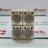 Lot of 4x Omron H3Y Solid-State Timer Relay 220VAC 5A