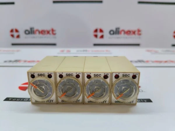 Lot of 4x Omron H3Y Solid-State Timer Relay 220VAC 5A