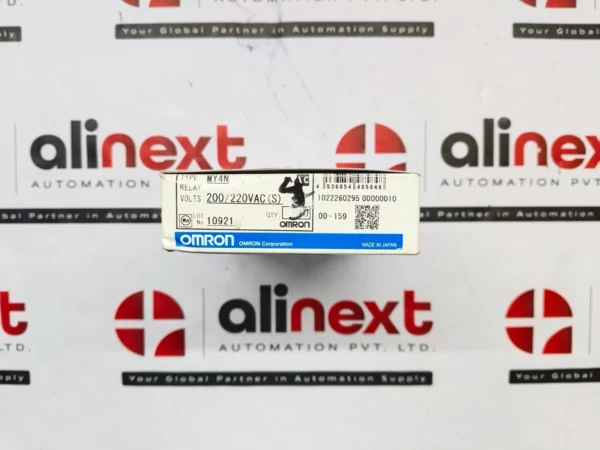 Lot of 4x Omron MY4N miniature power relay 200/220VAC