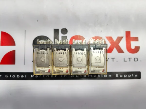 Lot of 4x Omron MY4N miniature power relay 200/220VAC