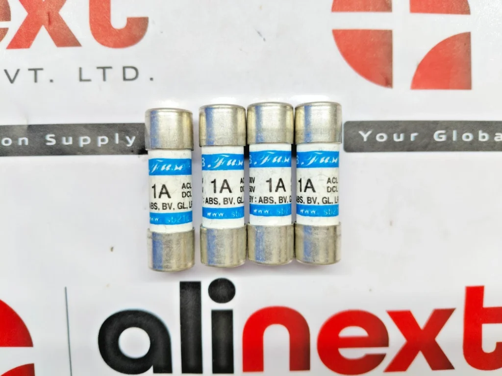  Lot of 4x SB SB-C1 fuse 1A 500V