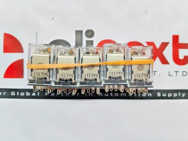 Lot of 5x Omron MY2K miniature latching relays 24VDC