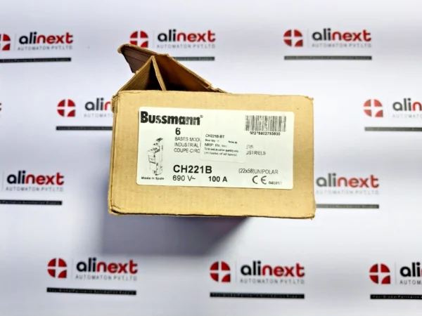Lot of 6x Bussmann CH221B industrial modular fuse holder 690V 100A 9.5W