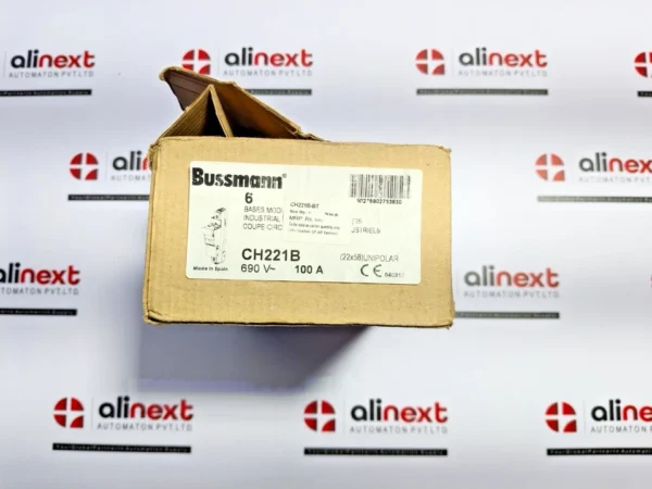 Lot of 6x Bussmann CH221B industrial modular fuse holder 690V 100A 9.5W