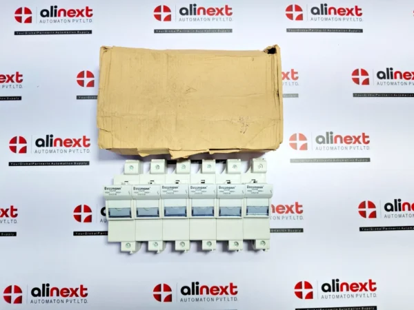Lot of 6x Bussmann CH221B industrial modular fuse holder 690V 100A 9.5W