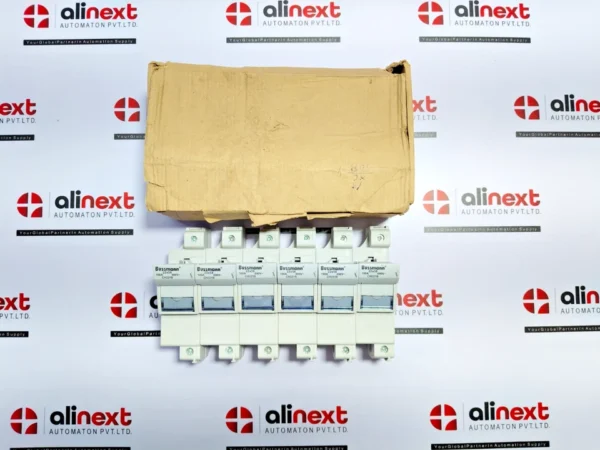 Lot of 6x Bussmann CH221B industrial modular fuse holder 690V 100A 9.5W