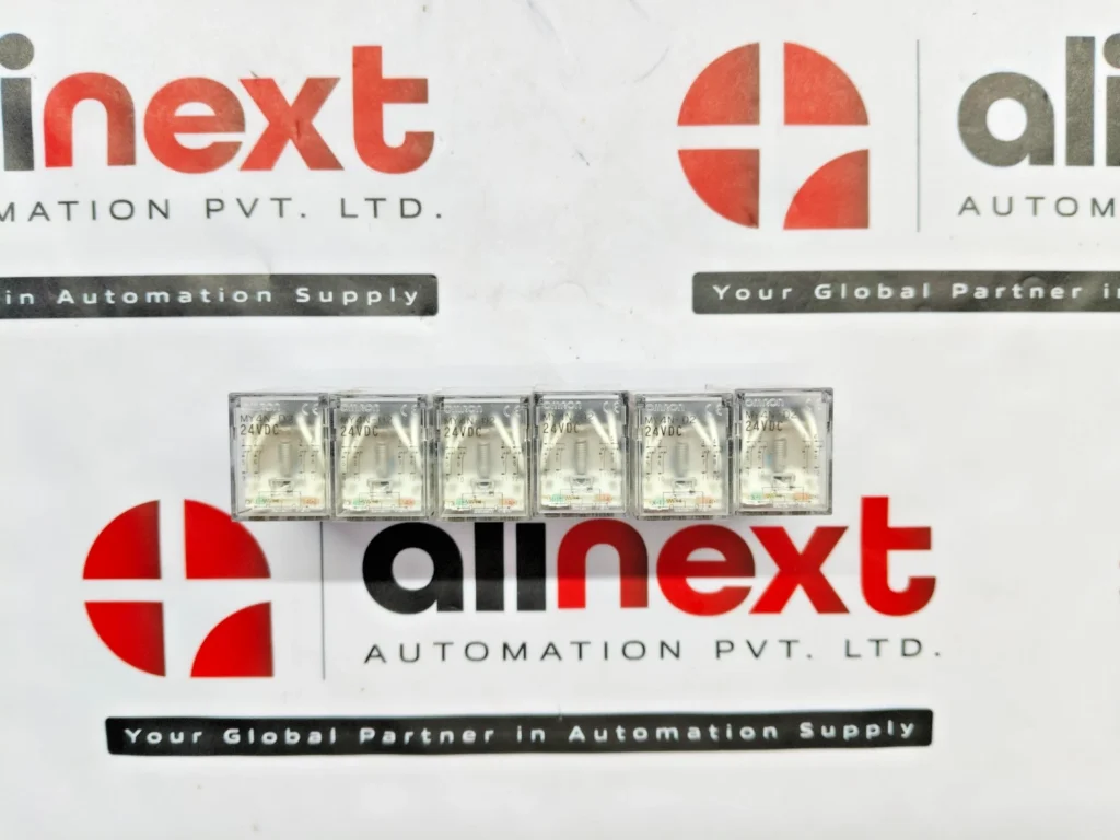 Lot of 6x Omron MY4N-D2 power relays 24VDC