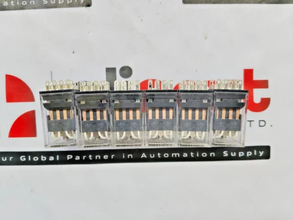 Lot of 6x Omron MY4N-D2 power relays 24VDC