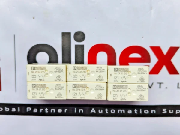 Lot of 6x Phoenix Contact 2961215 power relays 10A/250V