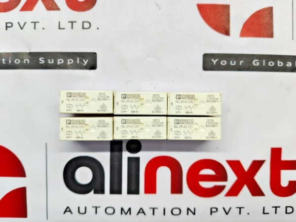 Lot of 6x Phoenix Contact 2961215 power relays 10A/250V