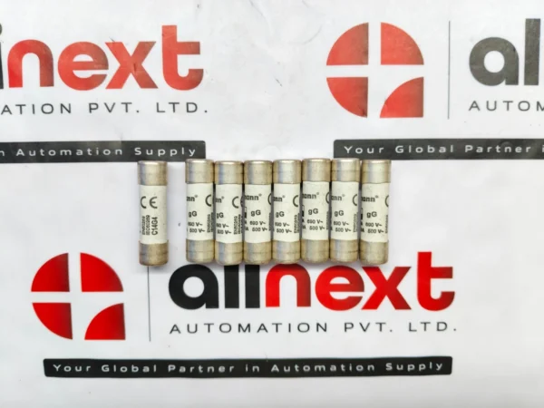 Lot of 8x Bussmann C14G4 series cylindrical fuses 500VAC or 690VAC  4A
