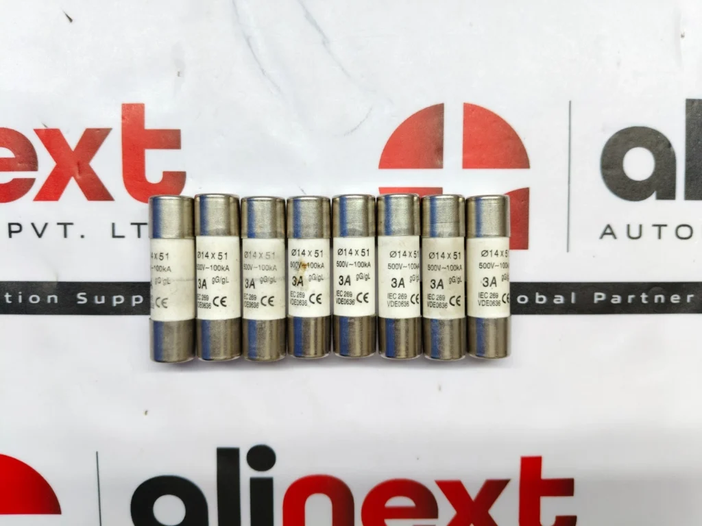 Lot of 8x High Capacity General Purpose Industrial Fuse gG 14mmX51mm 10A 500 VAC