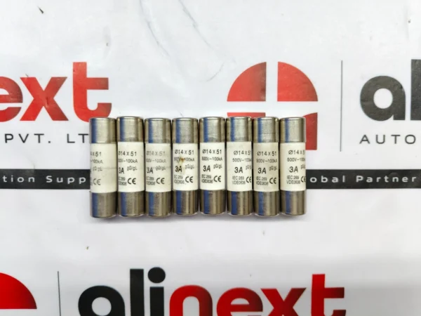 Lot of 8x High Capacity General Purpose Industrial Fuse gG 14mmX51mm 10A 500 VAC