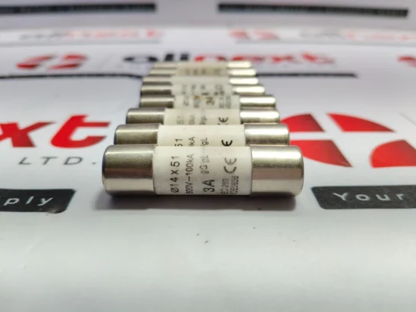 Lot of 8x High Capacity General Purpose Industrial Fuse gG 14mmX51mm 10A 500 VAC