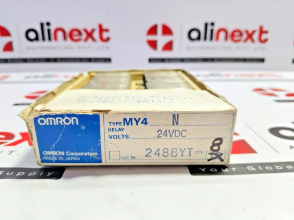 Lot of 8x Omron MY4N series miniature power relay 24VDC