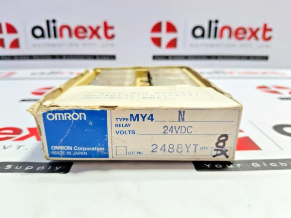 Lot of 8x Omron MY4N series miniature power relay 24VDC