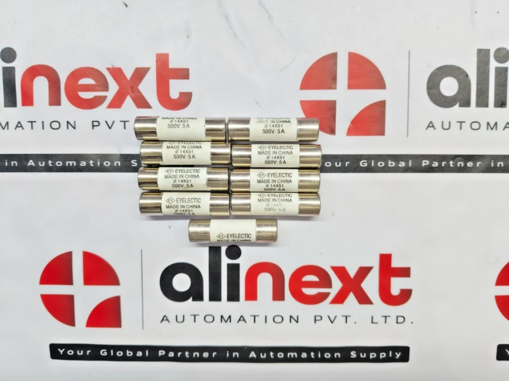 Lot of 9x Eyelectic 14x51mm Solar Photovoltaic Fuses 500V:5A