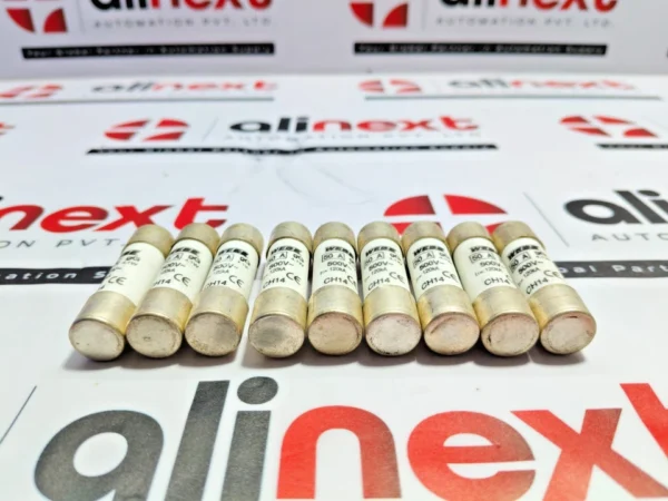  Lot of 9x Weber CH14 type cylindrical industrial fuse 50A 500V 120kA 4.1W