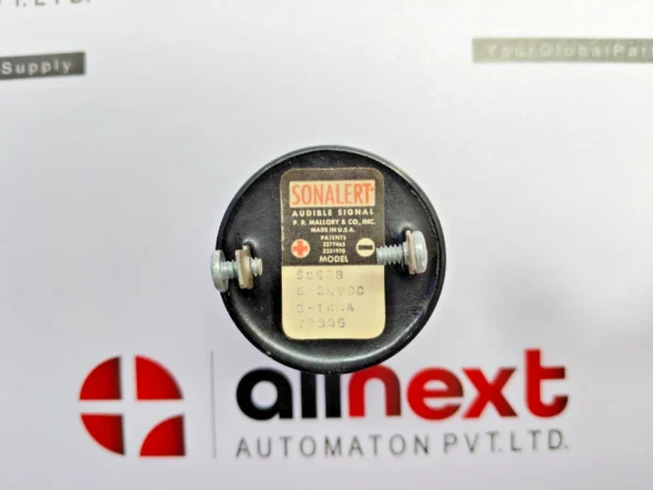 Mallory Sonalert SC628 industrial audible signal buzzer 6-28VDC 3-14mA