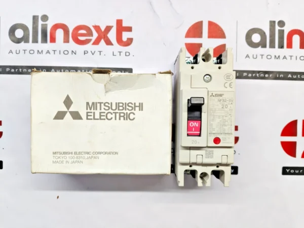 Mitsubishi Electric NF32-SV 2P 20A circuit breaker AC200V 7.5A