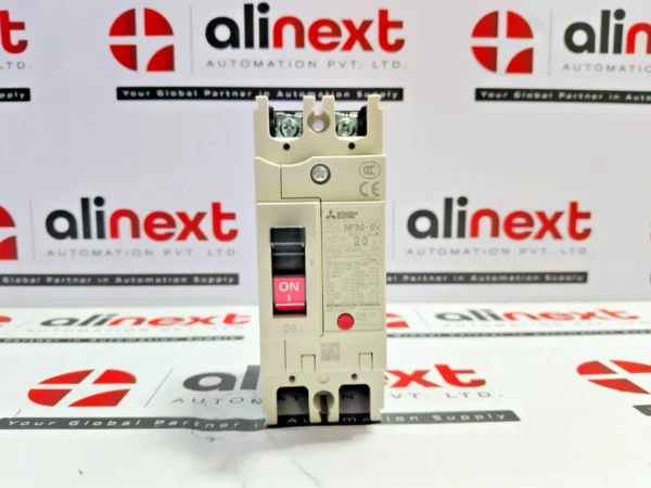 Mitsubishi Electric NF32-SV 2P 20A circuit breaker AC200V 7.5A