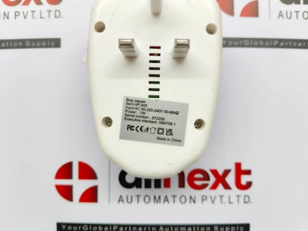 Moskila Electric Bug Zapper HP-805 Plug-in Device 1W Power AC 220-240V 50-60H