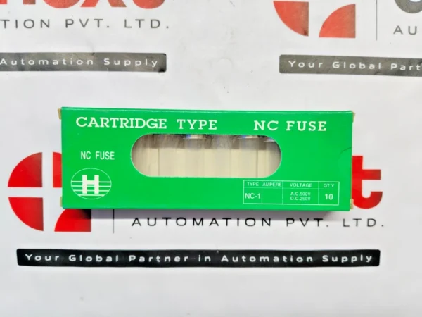 Lot of 10x NC Fuse NC-1 Cartridge 500VAC