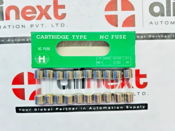 Lot of 10x NC Fuse NC-1 Cartridge 500VAC