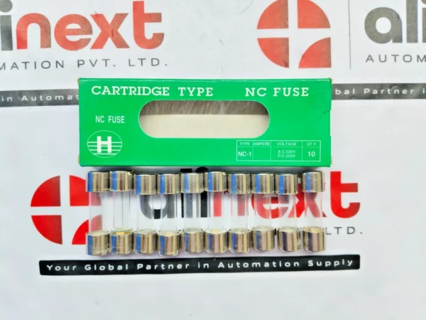Lot of 10x NC Fuse NC-1 Cartridge 500VAC
