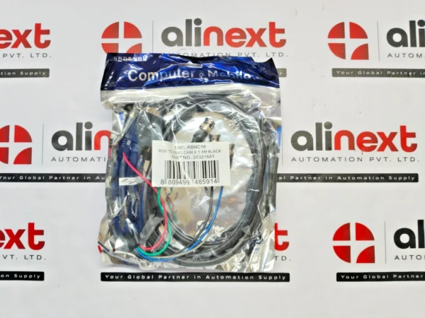 Netmate NMC-RBNC18 RGB to 5 BNC Cable 1.8M Black