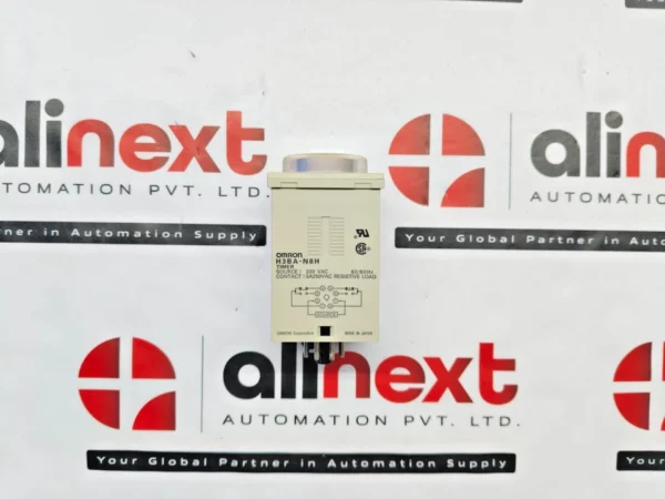 Omron H3BA-N8H solid-state timer relay 0 to 1.2 min