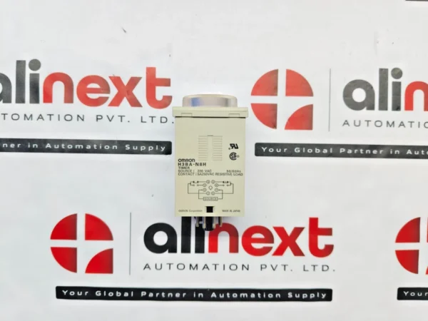 Omron H3BA-N8H solid-state timer relay 0 to 1.2 min