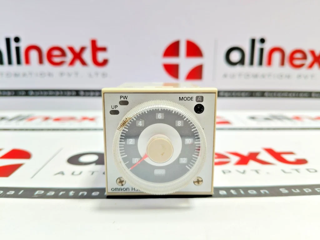 Omron H3BA-N8H solid-state timer relay 0 to 12 sec