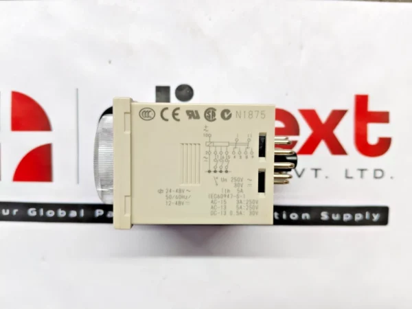 Omron H3CR-A solid-state timer 0 to 1.2 min