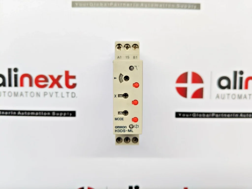 Omron H3DS-ML multi-function time delay relay 0.1-120h 24-230VAC 50/60Hz 