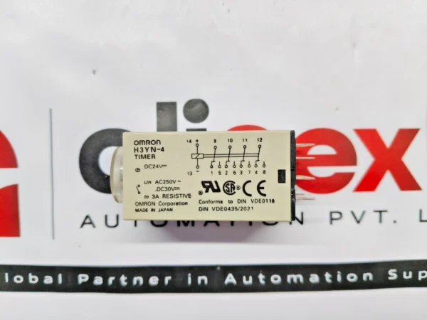 Omron H3YN-4 solid-state timer 0 to 1.0