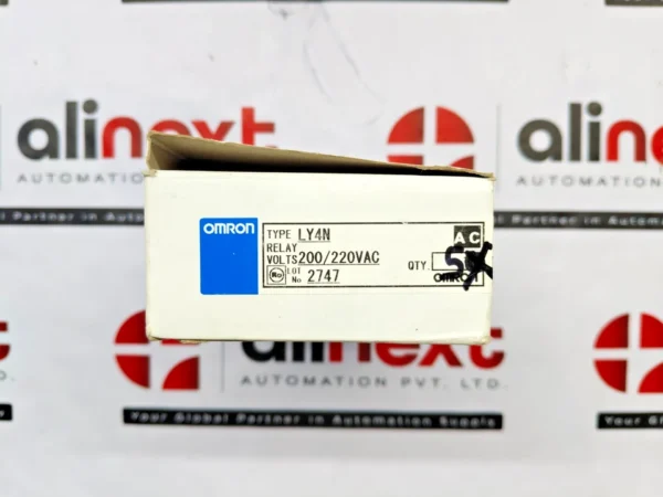  Omron Type LY4N relay 200/220VAC