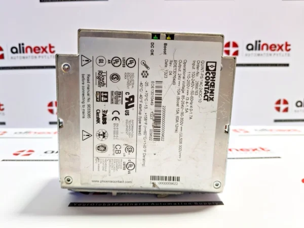 Phoenix Contact QUINT-PS/1AC/24DC/10 power supply unit 100-240V 50/60Hz 4.0-1.7A
