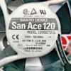 Sanyo Denki San Ace 120 109S072UL cooling fan 230V 50/60Hz 18/16W 0.11/0.09A