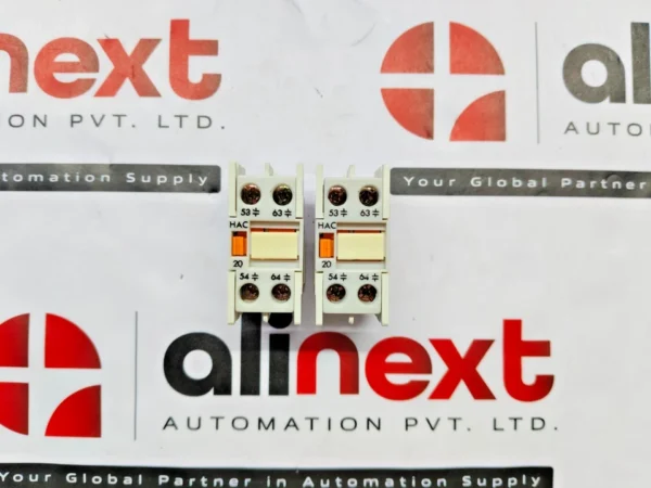 Hyundai HAC 20 auxiliary contact blocks lot of 2x