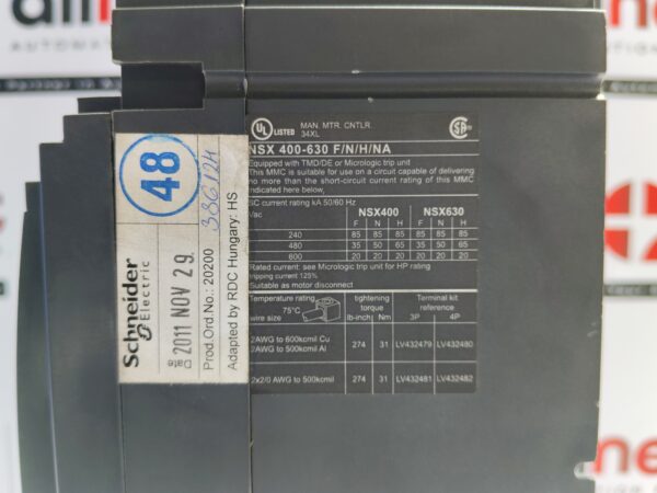 Schneider Electric Compact NSX630NA switch-disconnector