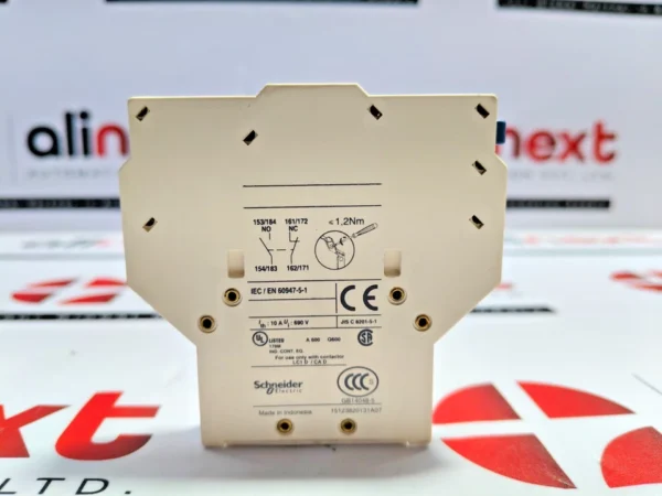 Schneider Electric LAD8N11 auxiliary contact block 10A 690V