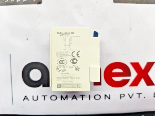 Schneider Electric LADN11 Auxiliary Contact Block 10A 690V