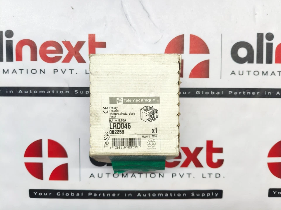  Schneider Electric TeSys LRD046 thermal overload relay 0.4 to 0.63 A
