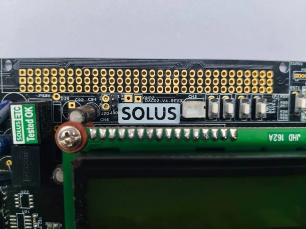 Solus DAC02-V4-REV3 Control Board DAC02-RN-V3