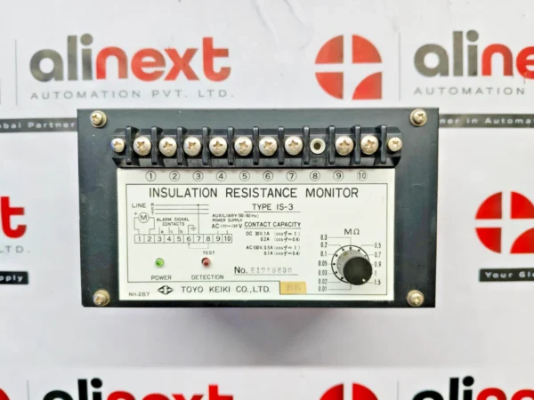 Toyo Keiki IS-3 Insulation Resistance Monitor