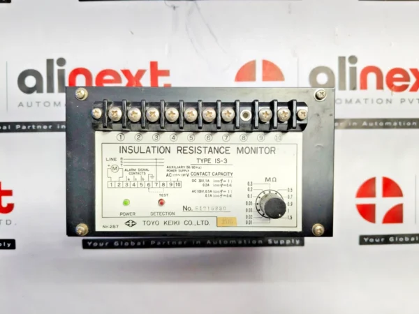 Toyo Keiki IS-3 Insulation Resistance Monitor